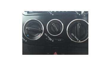 Хром кольца на ручки печки VW New Beetle  фото