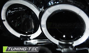 Черные тюнинг фары передние NISSAN FRONTIER US версия фото