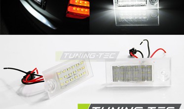 LED подсветка номера AUDI A6 C5 седан фото