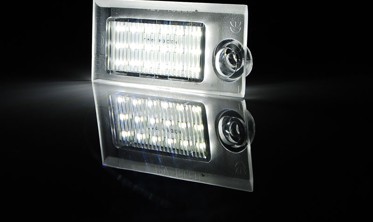 LED подсветка номера AUDI A6 C5 седан фото
