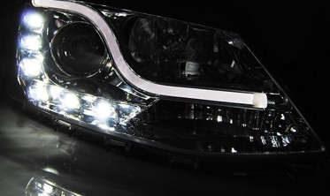 Фари передні з ДХО VOLKSWAGEN JETTA VI седан 2011-2018 фото