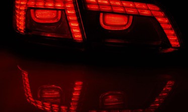 Диодные фонари задние Volkswagen Passat B7 Sedan фото