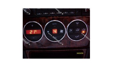 Кольца на ручки печки Opel Vectra B climat фото