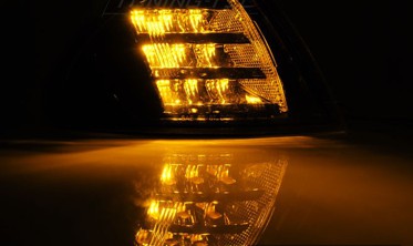 Діодні повороти передні BMW 3 E46 дорестайл SEDAN, KOMBI фото