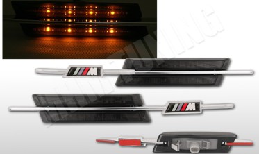 LED повторители на крылья BMW E87 / E90 / E92 / E60 в М-стиле фото