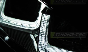 Фары передние тюнинг VOLKSWAGEN GOLF VII BLACK LINE фото