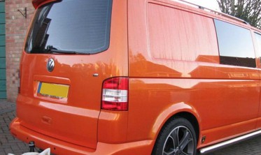 Спойлер задней двери VW T5 версия Sportline на ляду фото