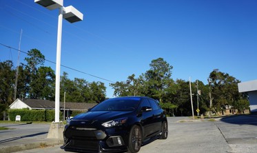 Спліттер гібридний для переднього бампера Ford Focus III RS фото
