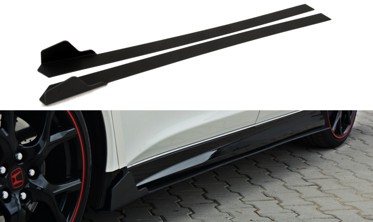 Накладки на пороги Honda Civic IX Type R фото