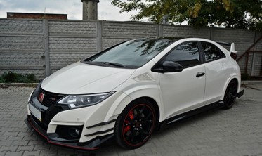 Накладки на пороги Honda Civic IX Type R фото