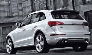 спойлер-козырек Audi Q5 стиль S-line фото