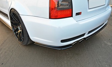 Тюнінг накладка на задній бампер Audi RS4 B5 фото