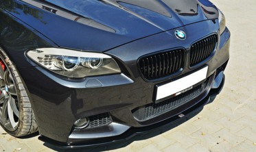 Накладка переднего бампера BMW 5 F10/F11 M-Pack вер.2 фото