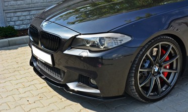 Накладка переднего бампера BMW 5 F10/F11 M-Pack вер.2 фото