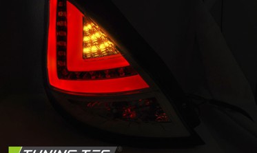 Хром ліхтарі задні діодні FORD FIESTA MK7 дорестайл хетчбек фото