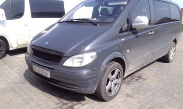Решётка радиатора без логотипа Mercedes Vito II W639 фото