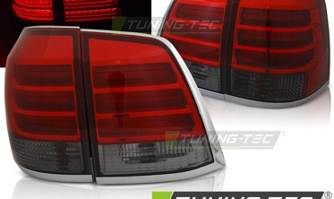 Диодные задние фонари TOYOTA LAND CRUISER FJ200 RED SMOKE фото