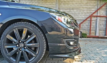 Диффузор переднего бампера Mazda 3 версия MPS MK1 (дорест.) фото