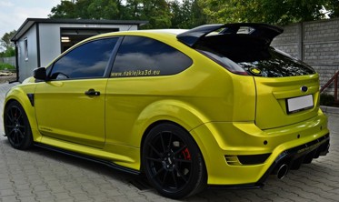 Тюнинговые накладки на задний бампер Ford Focus RS MK2 фото