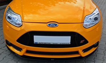 Передняя накладка бампера Ford Focus mk3 версия ST дорест. фото