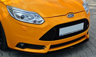 Передняя накладка бампера Ford Focus mk3 версия ST дорест. фото
