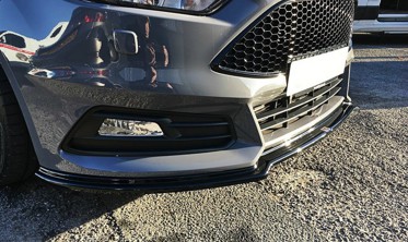 Тюнінг накладка на передній бампер Ford Focus mk3 ST (післ.) фото
