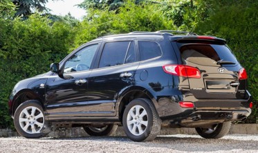 Спойлер Hyundai Santa Fe II с LED-стопом фото