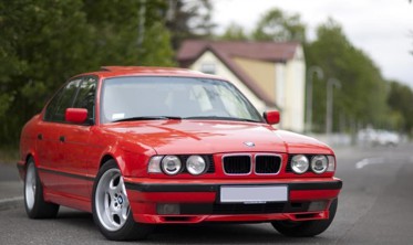 Накладки переднього бампера BMW E34 стиль 540i фото