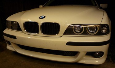 Фары передние BMW E39 Depo с кольцами Angel Eyes фото