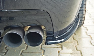 Тюнинговые диффузоры заднего бампера BMW 5 F11 M-Pack фото