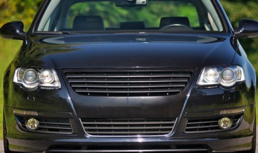 Решетка без логотипа VW Passat B6 (3C) черная фото