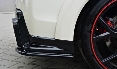Накладки на задний бампер Honda Civic 9 Type R фото