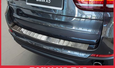 Накладка на бампер із загином BMW X5 F15 (2013-...) фото