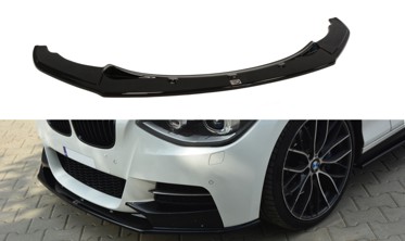 Тюнінговий дифузор переднього бампера BMW 1 F20/F21 M-Power (дорест.) фото