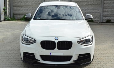 Тюнинговый диффузор переднего бампера BMW 1 F20/F21 M-Power (дорест.)  фото