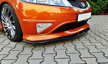 Накладка переднего бампера Honda Civic VIII версия type S/R фото