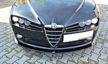 Тюнінгова накладка під передній бампер Alfa Romeo 159 фото