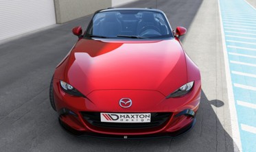 Тюнинговый диффузор под передний бампер Mazda MX-5 IV (ND) вер.2 фото