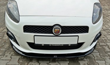 Передня накладка під бампер Fiat Grande Punto Abarth фото