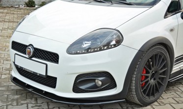 Передня накладка під бампер Fiat Grande Punto Abarth фото