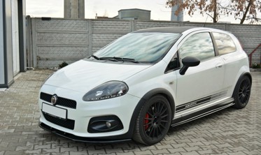 Передня накладка під бампер Fiat Grande Punto Abarth фото