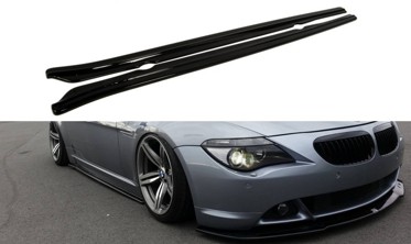 Накладки на пороги BMW 6 coupe E63 / cabrio Е64 дорест. фото