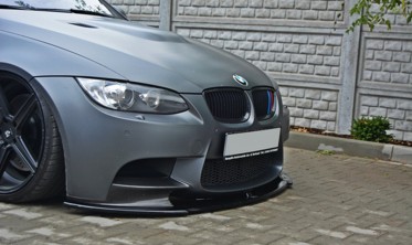 Дифузор переднього бампера BMW M3 E92/E93 M-perfomance фото