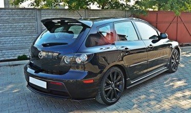 Тюнінгова накладка на спойлер Mazda 3 версія MPS MK1 (дост.) фото