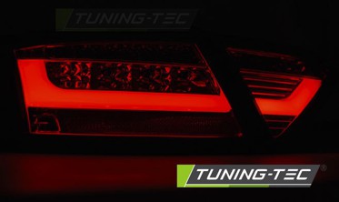 Ліхтарі задні тюнінгові AUDI A5 дорестайл (червоні) фото