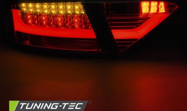 Ліхтарі задні тюнінгові AUDI A5 дорестайл (червоні) фото