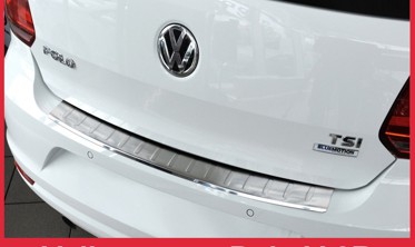 Накладка на бампер із загином Volkswagen Polo V 6R післярест. фото