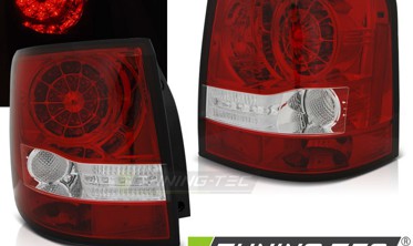 Задние фонари RANGE ROVER SPORT красно-белые фото