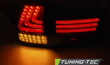 Тюнинговые задние фонари с диодами LEXUS RX 330, 350 красно-белые фото