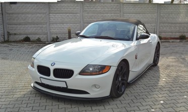 Тюнинговая накладка под передний бампер BMW Z4 Е85 дорест. вер.2 фото